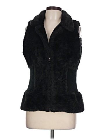 Romeo & Juliet Couture Faux Fur Vest (view 1)