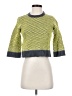 St. John Houndstooth Yellow Pullover Sweater Size XXS - photo 1