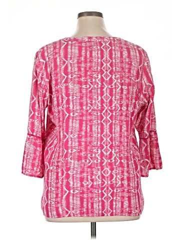 Gloria Vanderbilt 3/4 Sleeve Blouse (view 2)