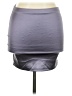 Papaya Solid Gray Casual Skirt Size M - photo 1