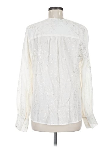 Fifteen Twenty Long Sleeve Silk Top (view 2)