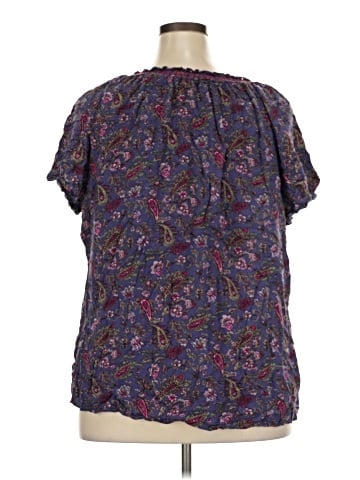 Faded Glory Short Sleeve Blouse (view 2)