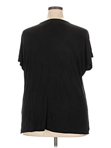 Carmen Carmen Marc Valvo Short Sleeve Henley (view 2)