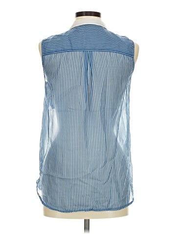 Trafaluc by Zara Sleeveless Button-Down Shirt (view 2)