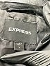 Express Solid Black Snow Jacket Size S - photo 6