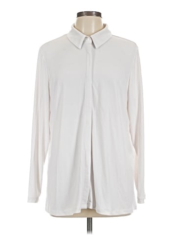 Susan Graver Long Sleeve Blouse (view 1)