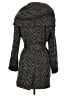 Calvin Klein Chevron-herringbone Black Wool Coat Size 8 - photo 2