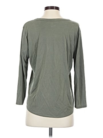 Green Envelope 3/4 Sleeve Blouse (view 2)