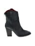 Alcala's Black Teal Ankle Boots Size 10 - photo 1