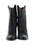 Alcala's Black Teal Ankle Boots Size 10 - photo 2
