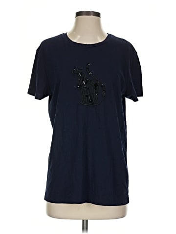 Zara W&B Collection Short Sleeve Top (view 1)