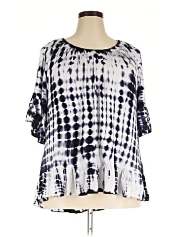 Chelsea & Theodore Short Sleeve Blouse (view 1)
