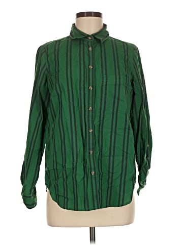 Maeve by Anthropologie Long Sleeve Button-Down Shirt (view 1)