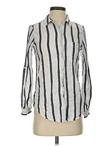 Girl Krazy Long Sleeve Button-Down Shirt (view 1)