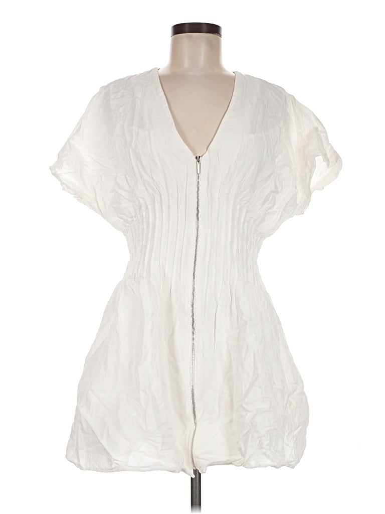 Pre-owned Exquise Casual Dress In White