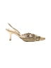 Rene Caovilla Gold Heels Size EU 36 - photo 1