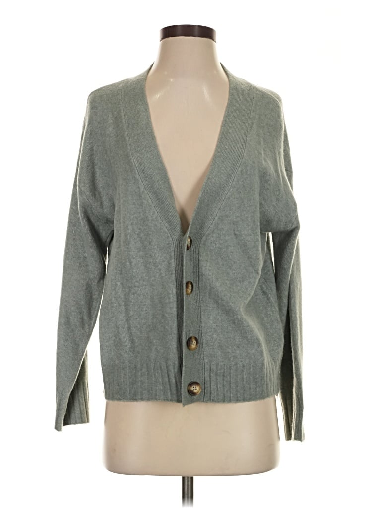 Pre-owned Current Air Cardigan Sweater In Gray