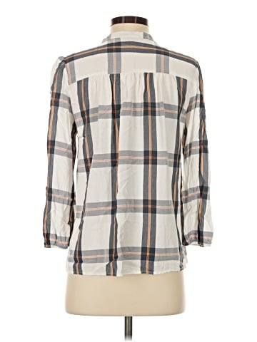 Ann Taylor LOFT Outlet 3/4 Sleeve Button-Down Shirt (view 2)