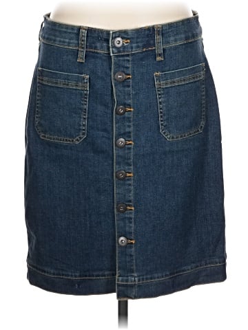 St. John's Bay Denim Skirt (view 1)