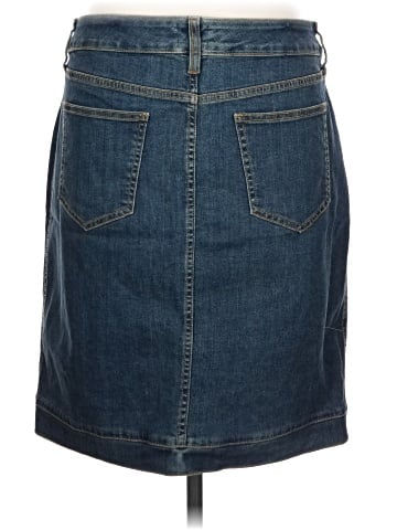 St. John's Bay Denim Skirt (view 2)