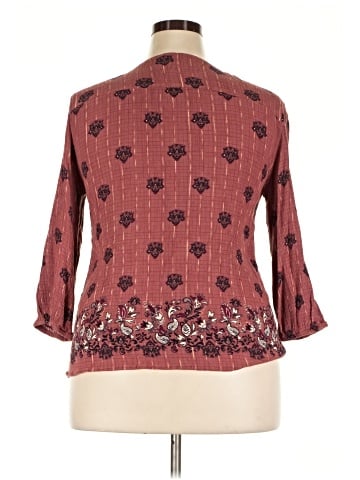 Market and Spruce 3/4 Sleeve Blouse (view 2)