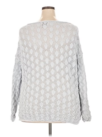 Pink Rose Pullover Sweater (view 2)