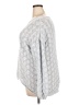Pink Rose 100% Polyester Gray Pullover Sweater Size 2X - photo 5