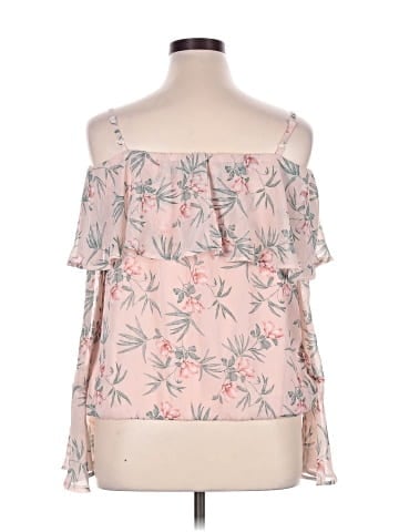 Iz Byer 3/4 Sleeve Blouse (view 2)