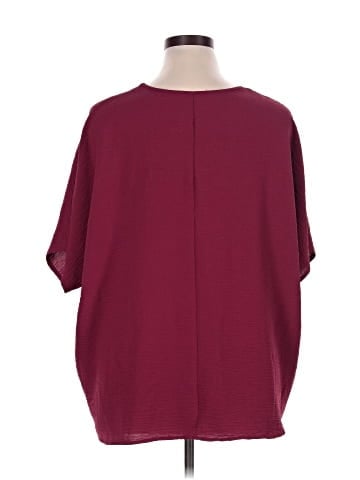 Zenana Short Sleeve Blouse (view 2)