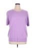 Appleseeds Purple Pullover Sweater Size 1X - photo 1