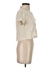 Love Notes Ivory Short Sleeve Blouse Size S - photo 4