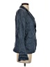 Zara Basic Chevron-herringbone Blue Blazer Size S - photo 4
