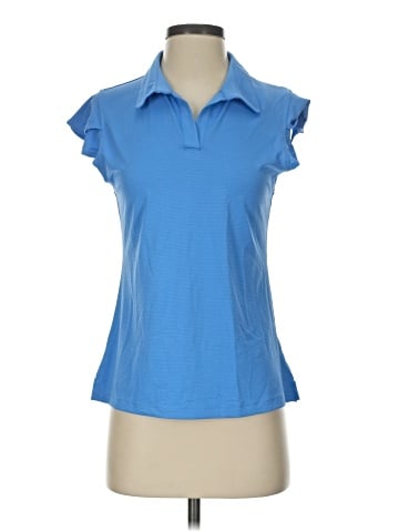 X by Gottex Short Sleeve Blouse (view 1)