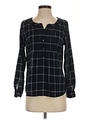 Skies Are Blue Long Sleeve Blouse (view 1)