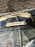 Tularosa 100% Cotton Hearts Blue Jeans Size 26 waist - photo 7