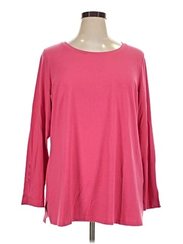 Isaac Mizrahi LIVE! 3/4 Sleeve T-Shirt (view 1)
