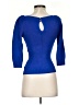 Bebe Blue Pullover Sweater Size XS - photo 2