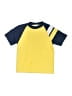 Rob Roy Color Block Yellow Short Sleeve T-Shirt Size 14 - photo 1
