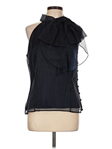 Milly Sleeveless Silk Top (view 1)