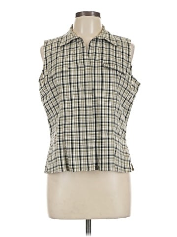 Willi Smith Sleeveless Button-Down Shirt (view 1)