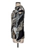 Venus Animal Print Black Long Sleeve Blouse Size M - photo 5