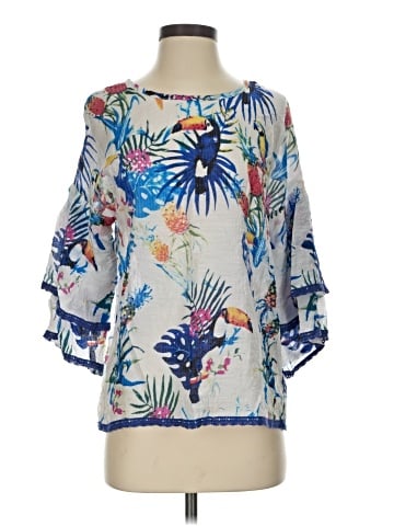New Directions 3/4 Sleeve Blouse (view 1)