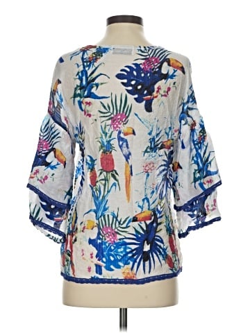 New Directions 3/4 Sleeve Blouse (view 2)