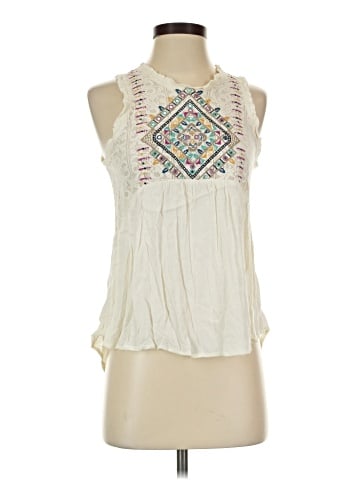 Eyeshadow Sleeveless Blouse (view 1)