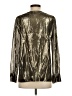 J.Crew Metallic Gold Long Sleeve Blouse Size 4 - photo 2