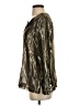 J.Crew Metallic Gold Long Sleeve Blouse Size 4 - photo 5