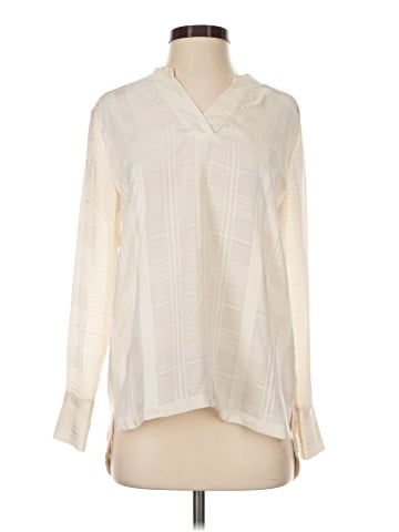 Banana Republic Factory Store Long Sleeve Blouse (view 1)