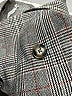 Self-Portrait Plaid Gray Coat Size S - photo 7