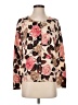 Talbots Outlet Floral Brown Pullover Sweater Size S - photo 1