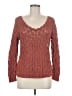 Ann Taylor LOFT Hearts Brown Pullover Sweater Size M - photo 1